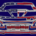 Camaro SS Outline Digital Art by Darrell Foster Camaro SS Outline Digital Art by Darrell Foster