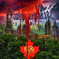 Canadian Justice Digital Art by Norman Brule Canadian Justice Digital Art by Norman Brule