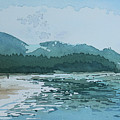 Cannon Beach Solitude Painting by Jenny Armitage
