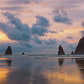 Cannon Beach Sunset Photograph by Kevin Schwalbe