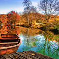 Canoe on Patrick Henry Lake Photograph by Shelia Hunt Canoe on Patrick Henry Lake Photograph by Shelia Hunt