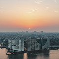 Capital of the Netherlands, Amsterdam under the last rays of day by Vaclav Sonnek