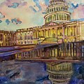 Capitol Building Painting by Try Cheatham Capitol Building Painting by Try Cheatham