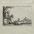Caprices Seated Beggar Woman with Two Children c. 1642 Stefano Della Bella Painting by MotionAge Designs Caprices Seated Beggar Woman with Two Children c. 1642 Stefano Della Bella Painting by MotionAge Designs
