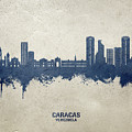 Caracas Venezuela Skyline #69 by Michael Tompsett Caracas Venezuela Skyline #69 by Michael Tompsett