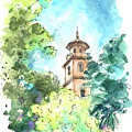 Caravaca De La Cruz 01 Painting by Miki De Goodaboom Caravaca De La Cruz 01 Painting by Miki De Goodaboom