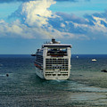 Caribbean Princess #2 Photograph by AE Jones Caribbean Princess #2 Photograph by AE Jones