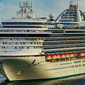Caribbean Princess Photograph by AE Jones Caribbean Princess Photograph by AE Jones