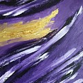 The Violet Flame Painting by Medge Jaspan The Violet Flame Painting by Medge Jaspan