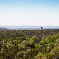 Castle Overlooking the Texas Hill Country by Brigitte Blanchette Thompson