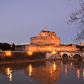 Castle Sant' Angelo, Roma at Night by Regina Muscarella