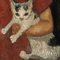 Cat in a child arm - Paula Modersohn-Becker by Samuel HUYNH
