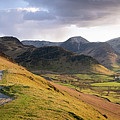 Catbells Hiking trail in the Lake District England Photograph by Sonny Ryse Catbells Hiking trail in the Lake District England Photograph by Sonny Ryse