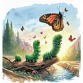 Caterpillar Transformation by Randy Wehner