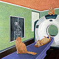 CAT Scan Painting by Karen Zuk Rosenblatt CAT Scan Painting by Karen Zuk Rosenblatt