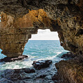 Cave on the Mediterranean coast, Cova del Arcs Photograph by Adriana Mueller Cave on the Mediterranean coast, Cova del Arcs Photograph by Adriana Mueller