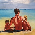 Cayman Holiday Painting by Juliette Becker Cayman Holiday Painting by Juliette Becker
