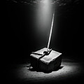 Beneath the Surface Bob Orsillo's Evocative Study of a Tethered Object in the Deep by Bob Orsillo