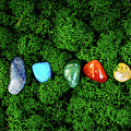 Chakra Crystals Photograph by Anastasy Yarmolovich Chakra Crystals Photograph by Anastasy Yarmolovich