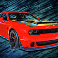 Challenger Digital Art by Rick Deacon Challenger Digital Art by Rick Deacon