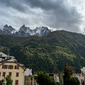 Chamonix looking up to Mont Blanc Photograph by Andrew Lalchan Chamonix looking up to Mont Blanc Photograph by Andrew Lalchan