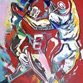 Champion Touchdown Painting by John Gholson Champion Touchdown Painting by John Gholson