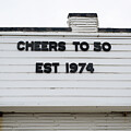 Cheers To 50 Stone Pony Sign Asbury Park NJ by Terry DeLuco