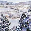 Cherryvale Road Painting by Anne Gifford Cherryvale Road Painting by Anne Gifford