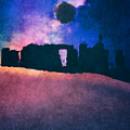 Child At Stonehenge Digital Art by Phil Perkins Child At Stonehenge Digital Art by Phil Perkins