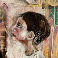 Child looking up Painting by David Euler Child looking up Painting by David Euler