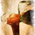 Chocolate Fountain Las Vegas Mixed Media by Tatiana Travelways Chocolate Fountain Las Vegas Mixed Media by Tatiana Travelways