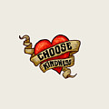 CHOOSE KINDNESS Heart Tattoo Digital Art by Laura Ostrowski CHOOSE KINDNESS Heart Tattoo Digital Art by Laura Ostrowski
