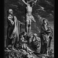 Christ on the Cross, with Mary and Johannes by Engraver Schelte Adamsz Bolswert Classical Art Painting by Xzendor7 Christ on the Cross, with Mary and Johannes by Engraver Schelte Adamsz Bolswert Classical Art Painting by Xzendor7