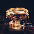 Christmas carousel on the streets of Warsaw. Fire Wheel Photograph by Vaclav Sonnek Christmas carousel on the streets of Warsaw. Fire Wheel Photograph by Vaclav Sonnek