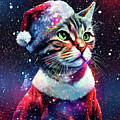 Christmas Cat Is On The Job by Mark Tisdale