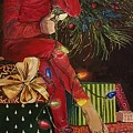 Christmas elves Painting by Merana Cadorette Christmas elves Painting by Merana Cadorette