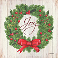 Christmas Wreath 1 by Debbie DeWitt