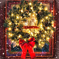 Christmas Wreath and Snow Digital Art by Russ Considine Christmas Wreath and Snow Digital Art by Russ Considine