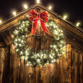 Christmas Wreath Photograph by Chuck Rasco Photography Christmas Wreath Photograph by Chuck Rasco Photography