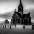 Church in the Mist by Claude Monteray