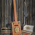 Cigar Box Guitar Photograph by Mike McGlothlen Cigar Box Guitar Photograph by Mike McGlothlen