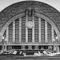 Cincinnati Union Terminal Station Panorama in Black and White Photograph by Gregory Ballos Cincinnati Union Terminal Station Panorama in Black and White Photograph by Gregory Ballos