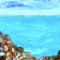 Cinque Terre 2 Painting by Teresa Moerer Cinque Terre 2 Painting by Teresa Moerer