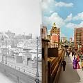 City - Brooklyn, NY - Infinite City 1908 - Side by Side Photograph by Mike Savad