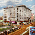 City - Chicago, IL - The Sherman House II 1868 Photograph by Mike Savad City - Chicago, IL - The Sherman House II 1868 Photograph by Mike Savad