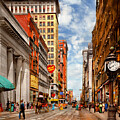 City - Cincinnati, OH - Heart of Cincinnati's financial district 1906 by Mike Savad