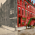 City - Ft Dodge IA - Central Ave 1907 - CENTER  2 of 3 - Side by Side by Mike Savad