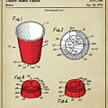 Classic Red Cup Used For Beer Pong Patent by Dale Kincaid