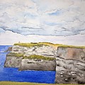 Cliffs of Moher Painting by John Klobucher Cliffs of Moher Painting by John Klobucher
