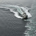 Closing In Boat Photograph by Ed Williams Closing In Boat Photograph by Ed Williams